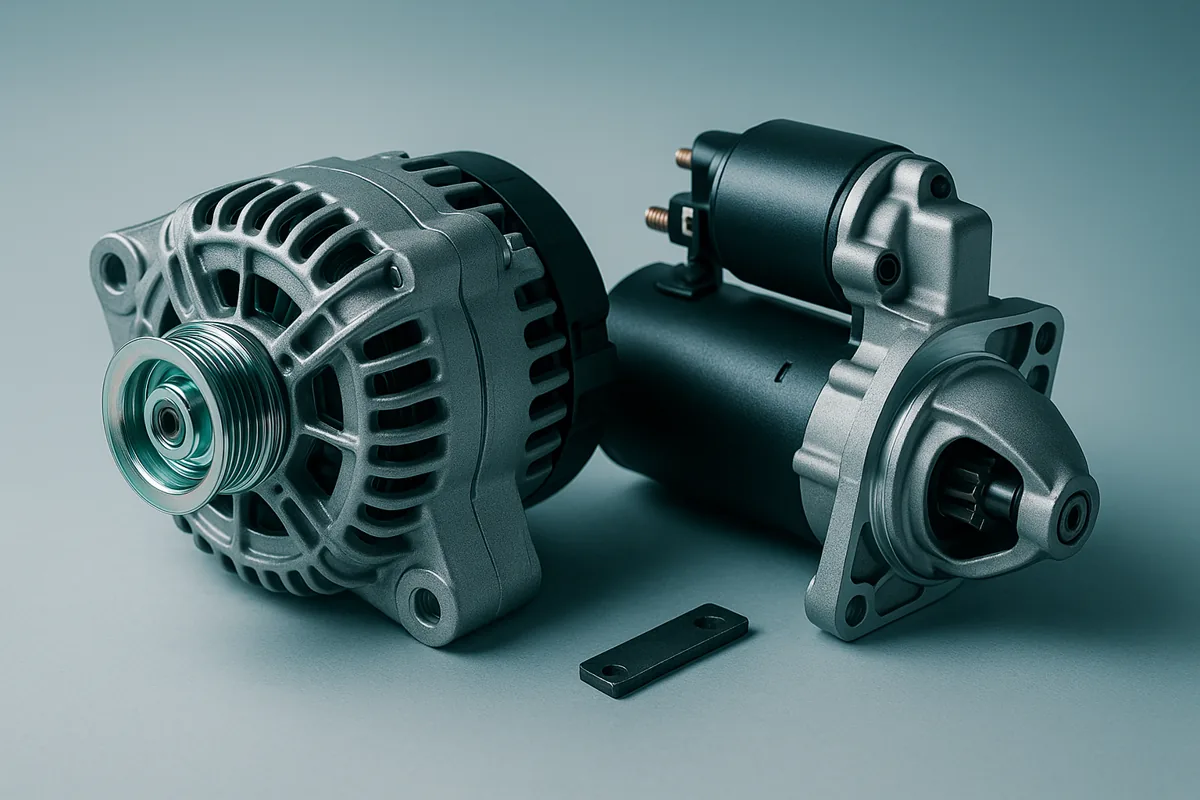 Categoría de recambios «Alternador y motor de arranque» en EVParto: recambios originales y aftermarket por número OE
