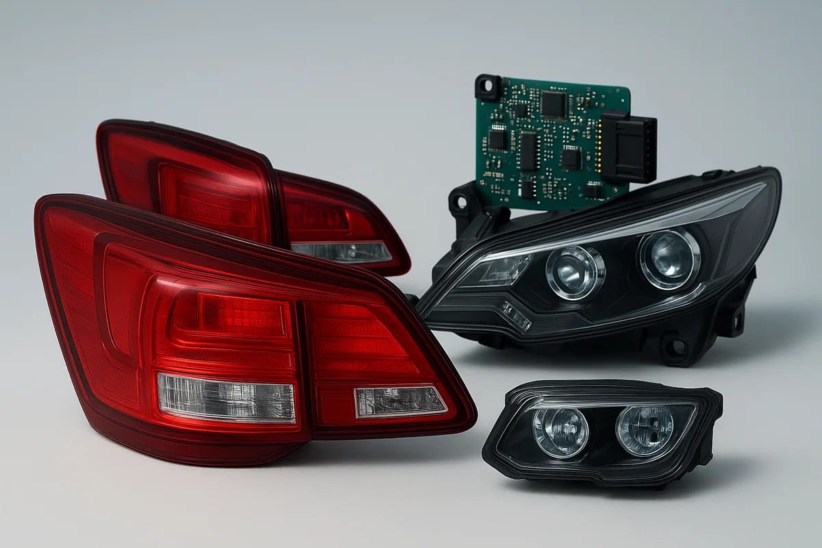 Categoría de recambios «Electricidad, iluminación y electrónica» en EVParto: recambios originales y aftermarket por número OE