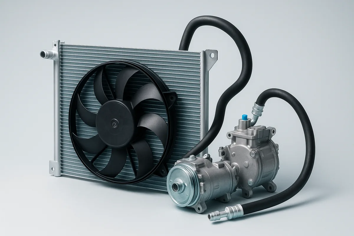 Categoría de recambios «Calefacción y refrigeración» en EVParto: recambios originales y Aftermarket por número OE